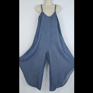 For the Republic Loose Fit Flared Jumpsuit sz Med